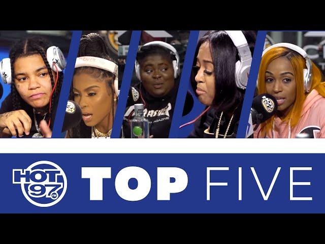 Top Five: Female MC's On Funk Flex Freestyles!