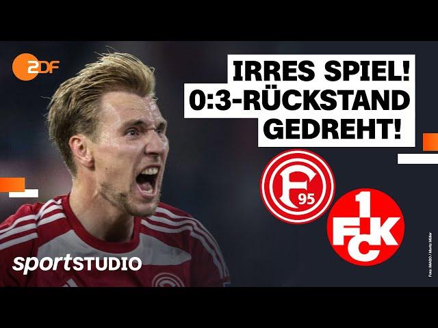 Düsseldorf – Kaiserslautern Highlights | 2. Bundesliga, 10. Spieltag Saison 2023/24 | sportstudio