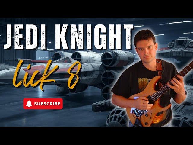 Jedi Knight Legato Lick 08 - Fusion Shred Guitar | Derryl Gabel