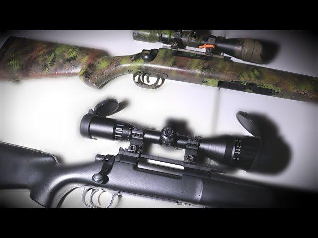 NOVRITSCH SSG24 VS VSR10 (BEST AIRSOFT SNIPERS)