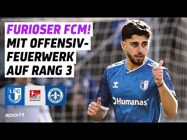 1. FC Magdeburg - SV Darmstadt 98 | 2. Bundesliga Tore und Highlights 24. Spieltag