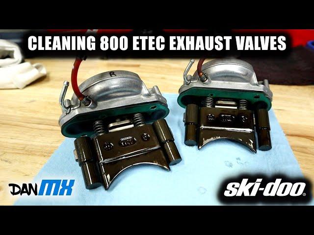 SKIDOO 800R ETEC RAVE VALVE CLEANING | You need to do this sooner than later!