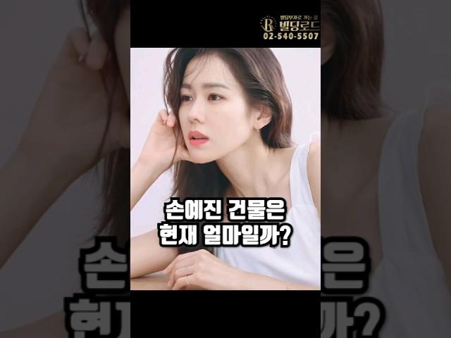 방부제 미모, 손예진의 건물은?