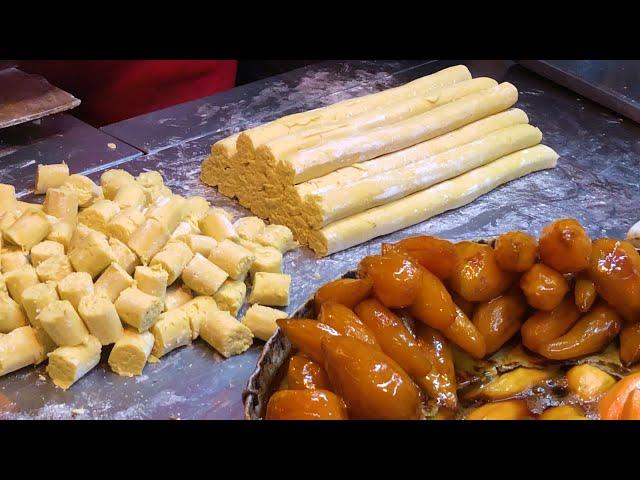 Sweet potato ball,Sweet and flexible│Taiwanese Food│Taichung cuisine│