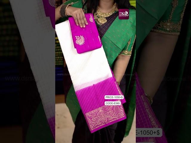 Viscose by georgette saree traditional zari kattam@ 1050+$ | Booking: 9443143352 | www.dsrsarees.com