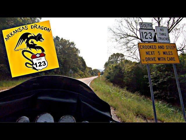 Ozarks Vacation P5:  Arkansas Dragon Motorcycle Ride