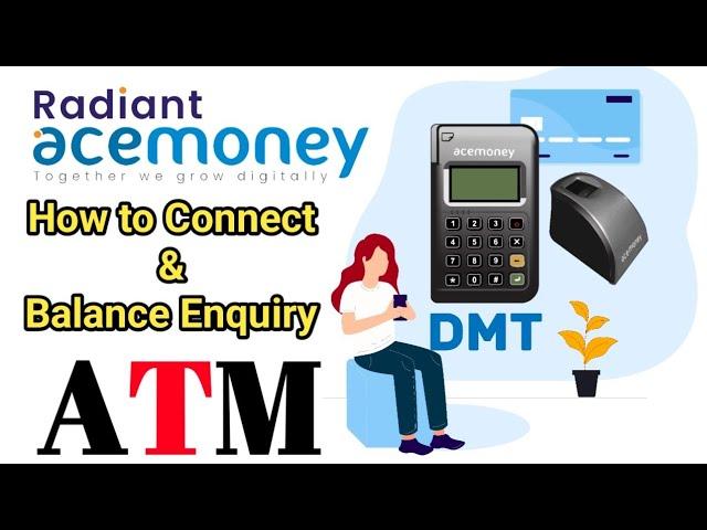 How to connect mATM in Mobile || Radiant Acemoney App || Balance Enquiry & Withdrawa || TS TECH 1