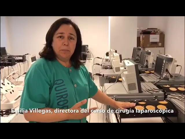 Curso de cirugía laparoscópica en el Hospital Regional de Málaga