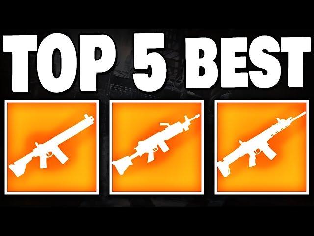 The Division 2 - TOP 5 BEST HIGH END WEAPONS IN WT5 !!