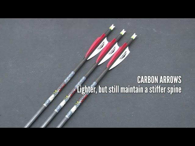 Crossbow Tech Tip:  How To Choose Aluminum Vs. Carbon Crossbow Arrows | TenPoint Crossbows