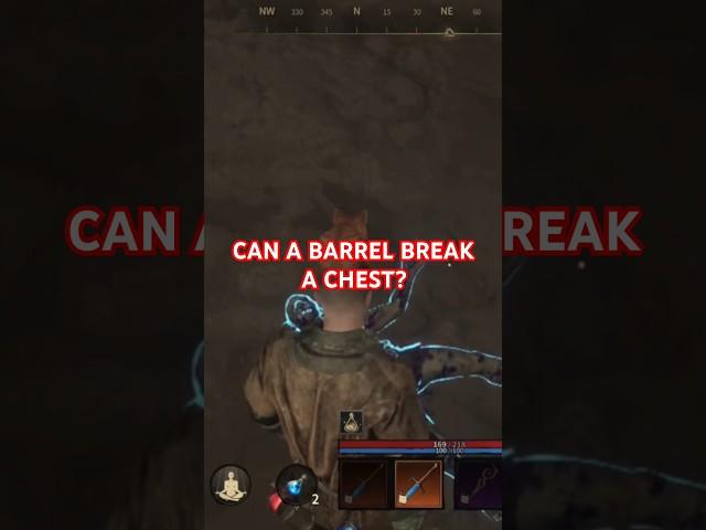barrel breaks chest? #abyssofdungeons