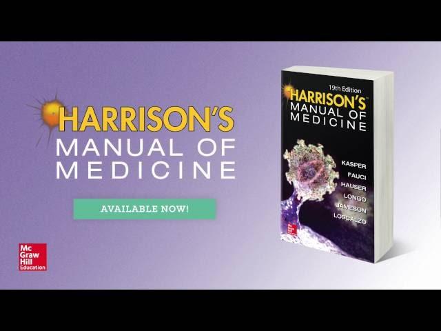 Harrison's Principles of Internal Medicine -- Greater insight. Better Outcomes.