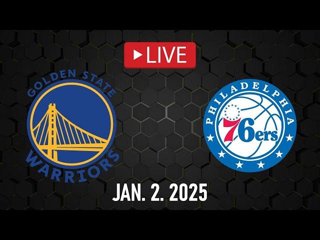 NBA LIVE! Golden State Warriors vs Philadelphia 76ers | January 3, 2025 | Sixers vs Warriors NBA 2K