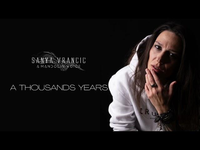 SANYA VRANCIC - A Thousands Years (MANDOLIN COVER)