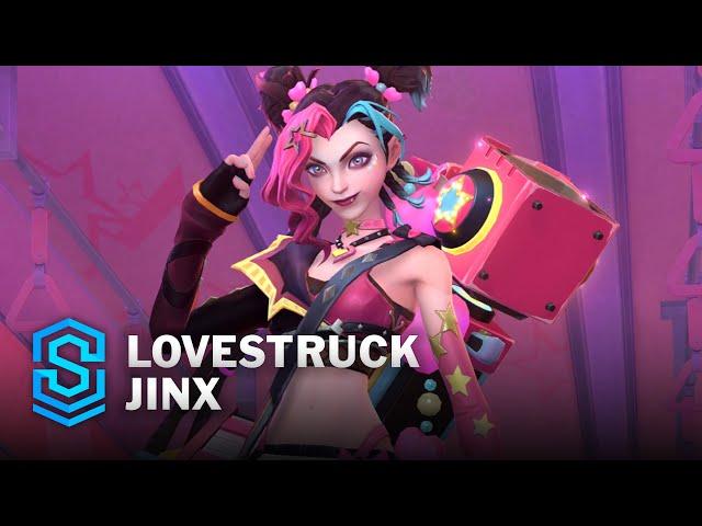 Lovestruck Jinx Wild Rift Skin Spotlight