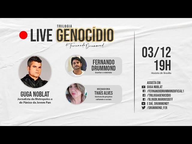 Guga Noblat é o convidado desta sexta-feira na Maratona de Lives com Fernando Drummond