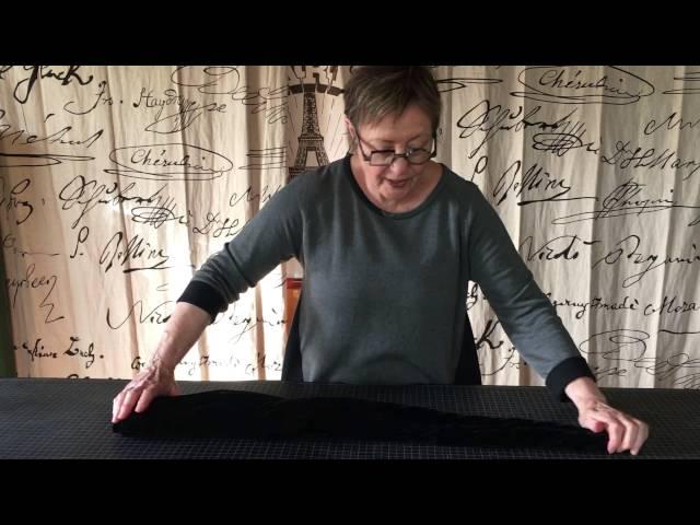 MARCY TILTON ON PLEATING SILK VELVET PANTS