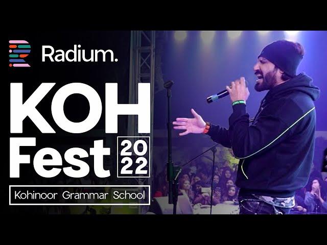 Bhula Dena Mujy | Live Performance By Mustafa Zahid | KOH Fest 2022 | Radium 360