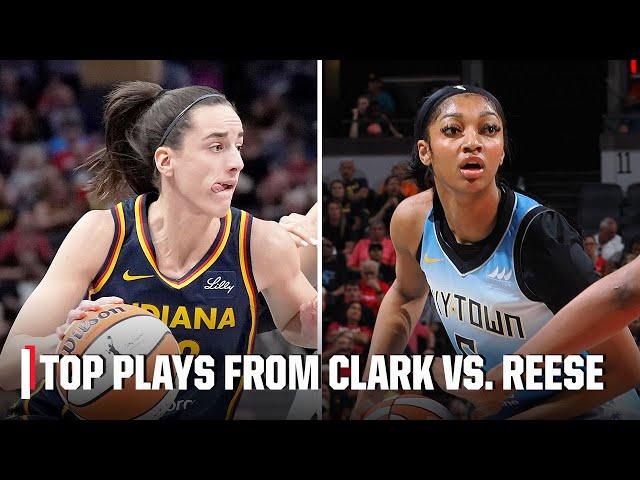 Caitlin Clark vs. Angel Reese  Highlights from Sky-Fever | WNBA on ESPN