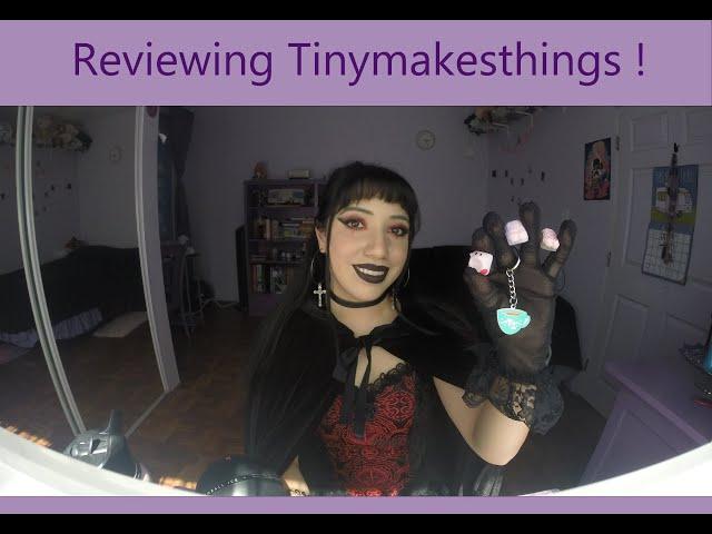 Reviewing Tinymakesthings Artisan Keycaps ft. yr local goth