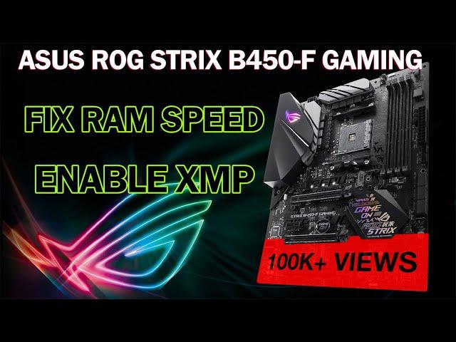 Fix RAM speed(hz) in ASUS Mother board| BIOS| Enable XMP for RAM| (((Under your own risk)))