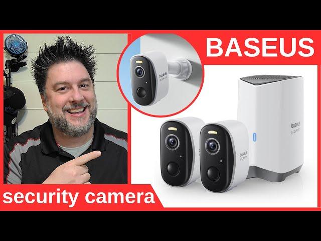 Baseus Security Camera N1 and Home Station unbox, setup, and full review. best surveillance camera!