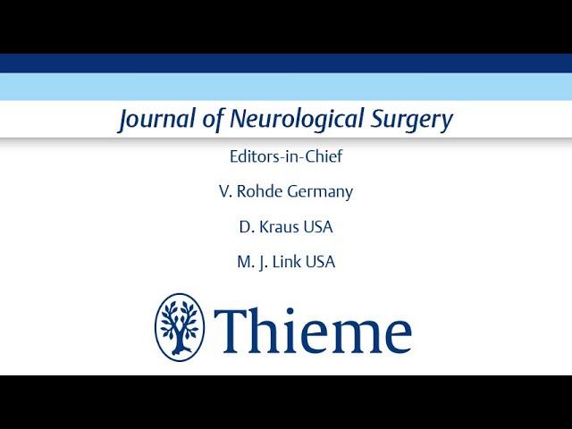 Journal of Neurological Surgery