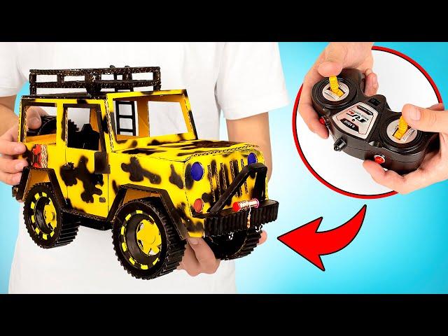DIY JEEP WRANGLER de cartón