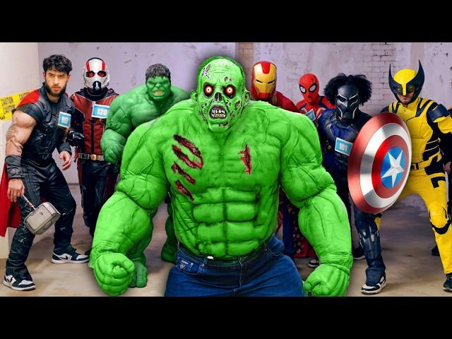 Superheroes VS Zombies - Squid Game!