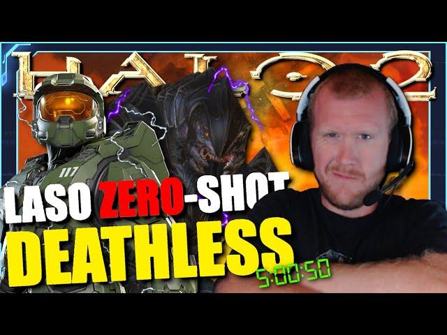 LASO Zero-Shot Deathless World Record - Halo 2 Classic - Time: 5:00:50 [Project Goliath] | MUST SEE