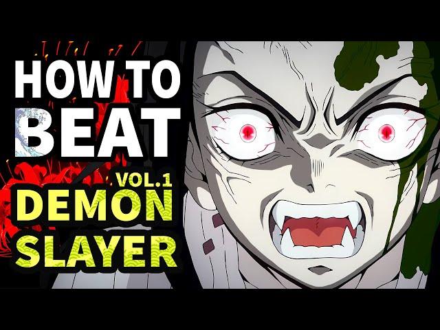 How To Beat The DEMONS in "Demon Slayer"