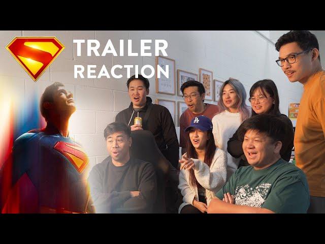 Superman TRAILER REACTION