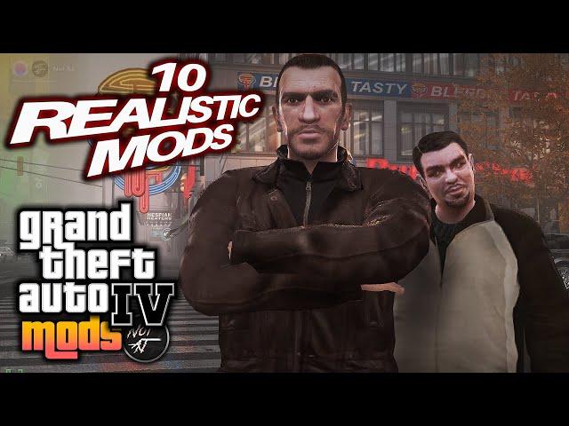 Top 10 Mods To Make GTA 4 More REALISTIC (2025)