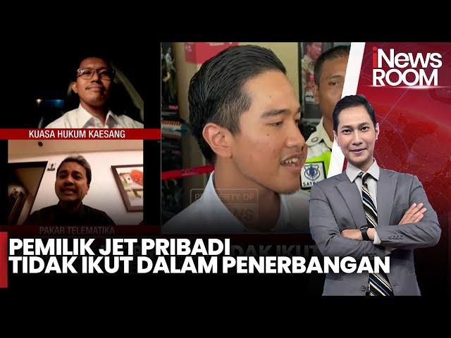 Jet Pribadi Kaesang, Nebeng atau Pinjam? - iNews Room 18/09