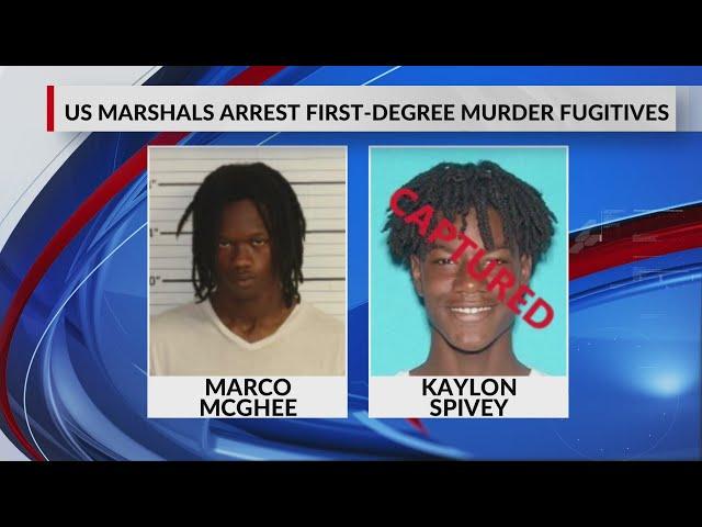 Fugitive Memphis murder suspects captured by U.S. Marshals
