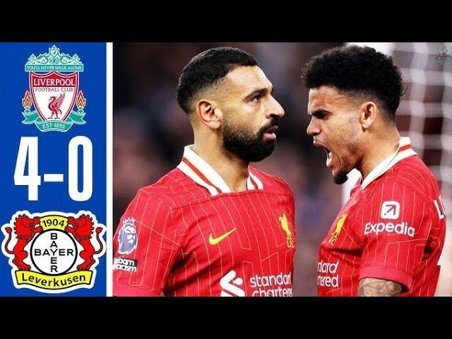 Liverpool vs Bayer Leverkusen 4-0 - All Goals & Highlights