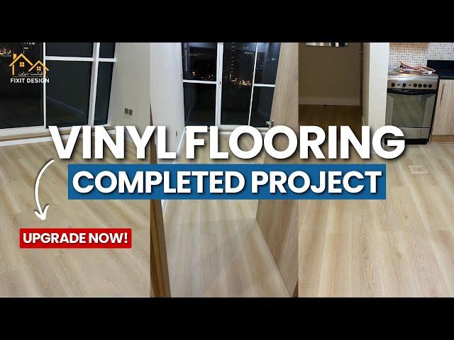 Fixit Design Creates STUNNING Vinyl Flooring Project