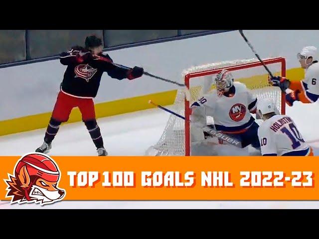 TOP-100 Goals NHL Season 2022/2023