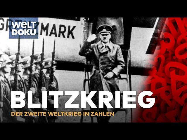 BLITZKRIEG - Hitlers perfide Kriegstaktik | Der Zweite Weltkrieg in Zahlen 2 - WELT HD DOKU