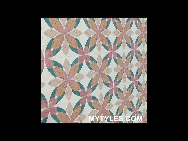 MYTYLES.COM Tile Shoot | 1x1 Moroccan Wall & Floor Tile | MYT-JM-F-3030-Moroccan387