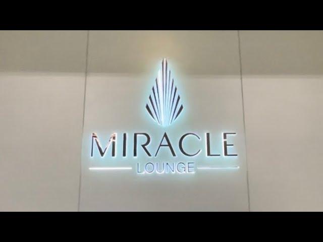 First Class Miracle Lounge at BKK - Bangkok Suvarnabhumi Airport - International Flights - Thailand