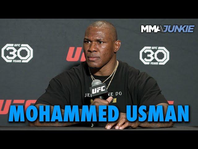 Mohammed Usman Reveals Brother Kamaru's Advice Prior to Decision Win | UFC Fight Night 222