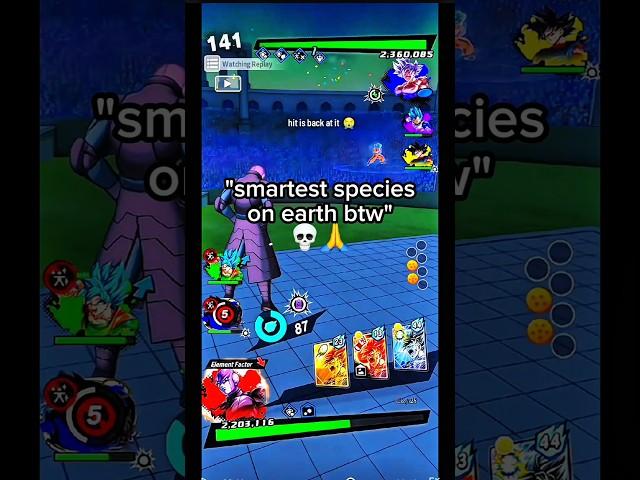 nah seriously... what was bro even thinking !(Dragon Ball Legends)  #dbl #selfawareness #memes