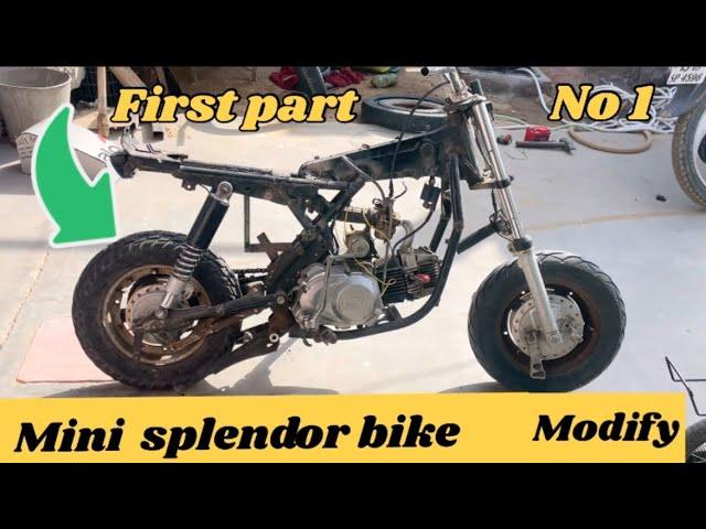 I Made a Mini Splendor Bike in Home | Part-1