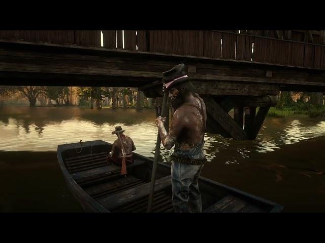 RDR2   River cruise in the Bayou