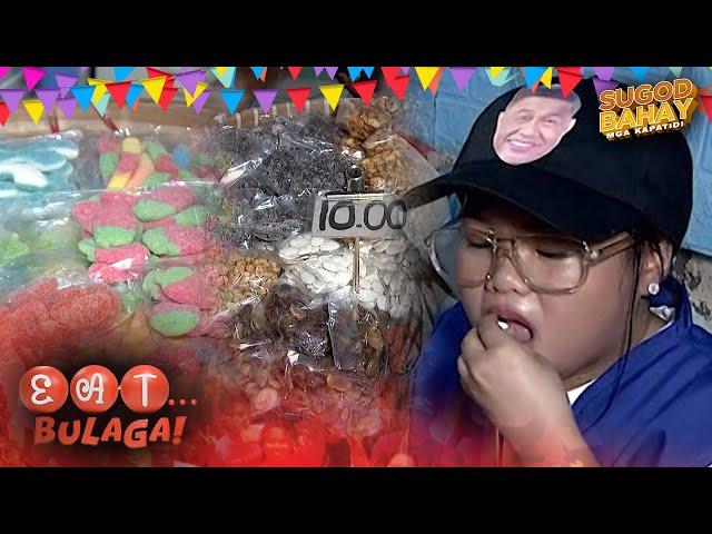 Candies and nuts mukbang by Ryzza!  | SUGOD BAHAY MGA KAPATID | EAT BULAGA | Oct. 18, 2024