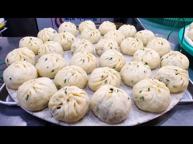 Amazing Skills of Giant dumplings Master, Meat dumpling, Kimchi dumpling, Korean street food