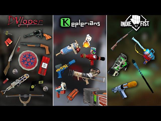 Weapon Battle ️ Keplerians vs Dvloper vs Indiefist