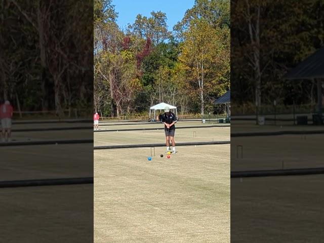Edmund Fordyce:  Flawless Jump Clearance - Golf Croquet World Championships 2024 #croquet