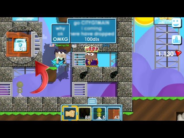 EPIC 50DLS DROP GAME SCAM FAIL 2023 | Growtopia